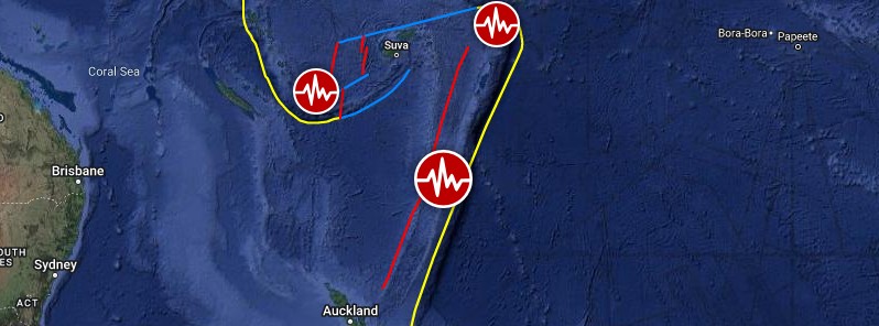 Shallow M6.6 earthquake hits Kermadec Islands, New Zealand