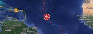 Shallow M6.7 earthquake hits northern Mid-Atlantic Ridge