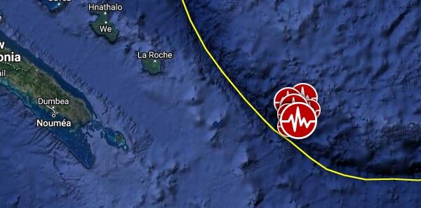 Strong M7.0 earthquake hits southeast of the Loyalty Islands, New Caledonia