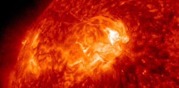 M9.6 solar flare erupts from Region 2993, CME produced