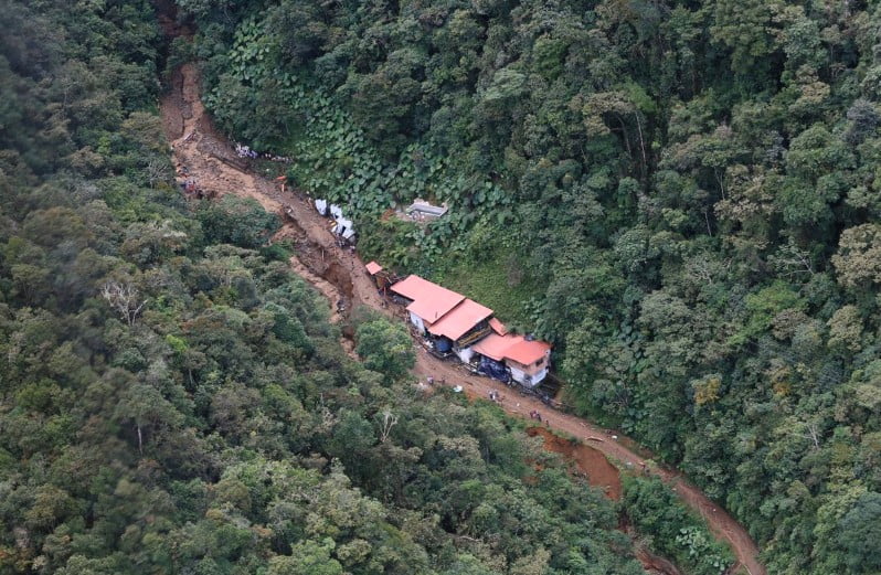 Antioquia, Colombia landslide April 2022