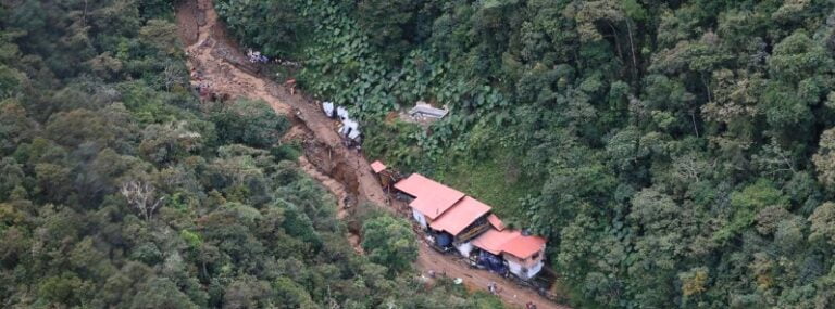 Antioquia landslide, Colombia April 2022