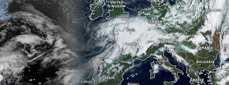 Storm Diego at 07:30 UTC on April 8, 2022