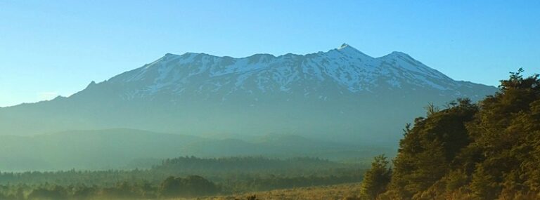 Ruapehu volcano, New Zealand