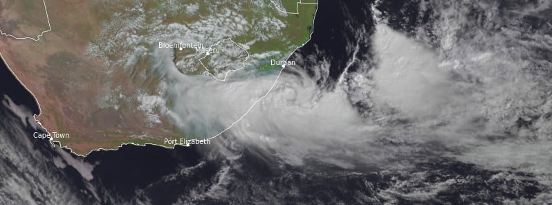 Subtropical Depression Issa at 12:00 UTC on April 12, 2022