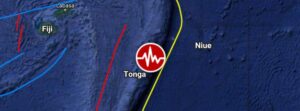 Shallow M6.0 earthquake hits Tonga