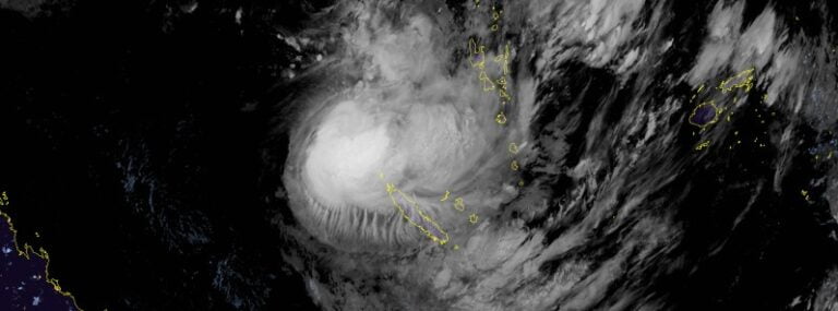 Tropical Cyclone Fili on April 5, 2022