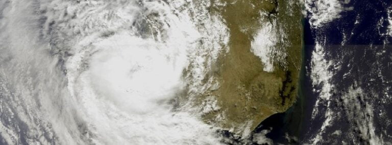 tropical storm jasmine on april 26 2022 sentinel-3