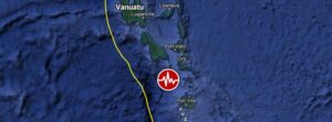 Shallow M6.0 earthquake hits near the coast of Port-Vila, Vanuatu
