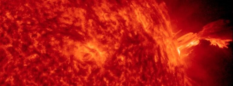 X1.1 solar flare on April 30, 2022