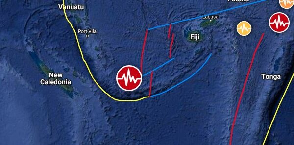 M6.4 earthquake southeast of the loyalty islands on may 26 2022 f