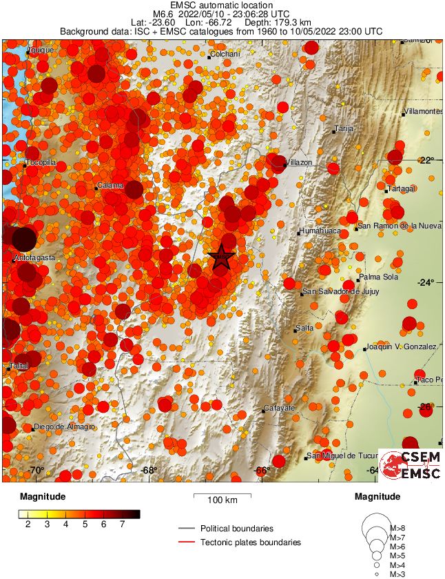 argentina m6-7 earthquake may 10 2022 emsc regional seismicity