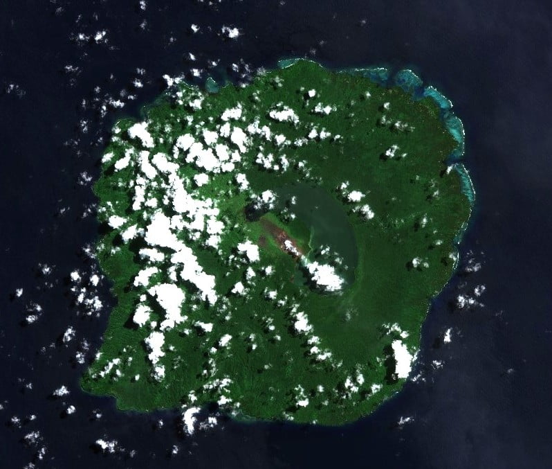 Gaua island, Vanuatu on March 24, 2022