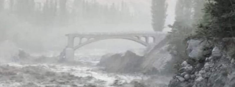 hassanbad bridge destroyed by glof may 2022
