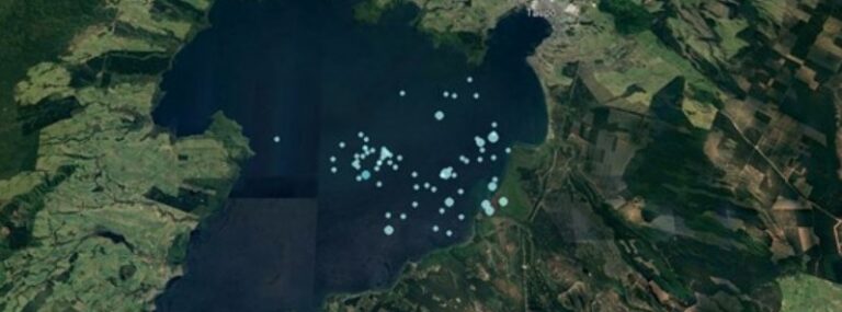 lake taupo earthquake swarm april to may 2022