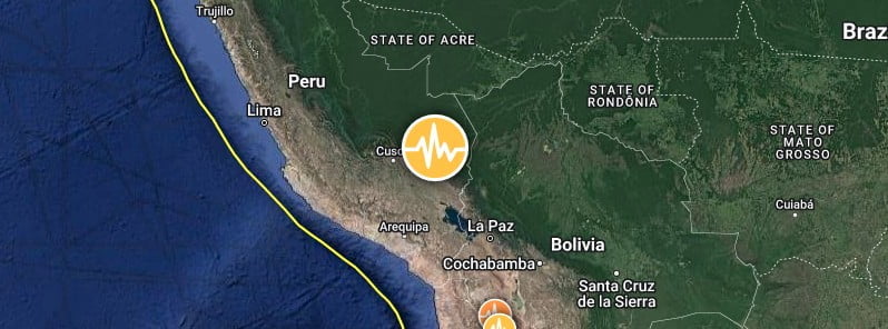 Very strong M7.2 earthquake hits southern Peru