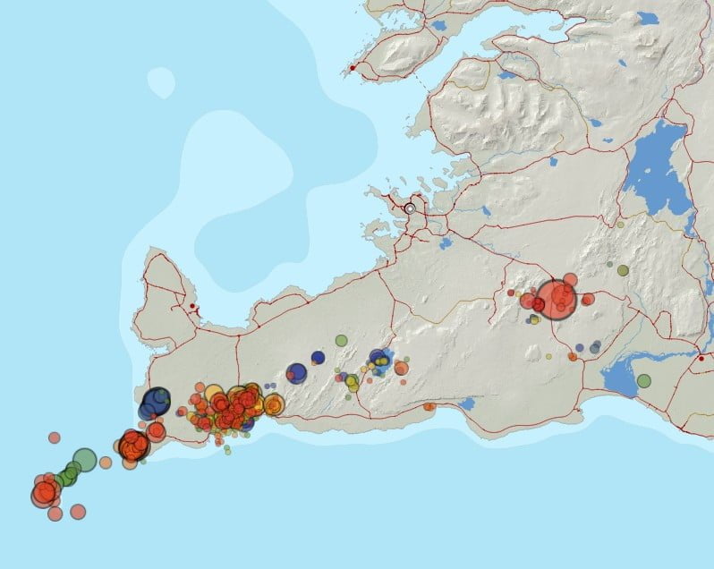 reykjanes peninsula earthquakes 7 days to may 15 2022
