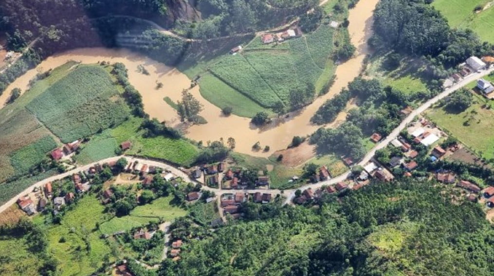 santa catarina, brazil flood may 2022