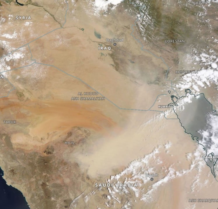 saudi arabia dust storm may 6 2022
