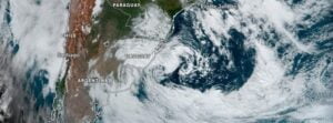 Unusually powerful Subtropical Storm “Yakecan” hits Uruguay and Brazil