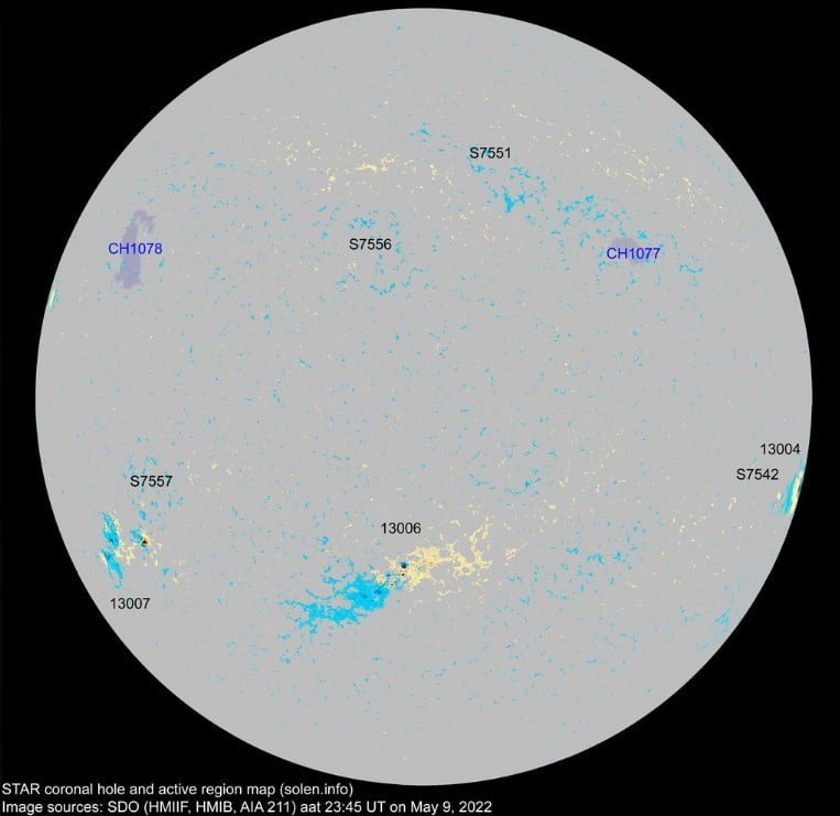 sunspots may 10 2022 star