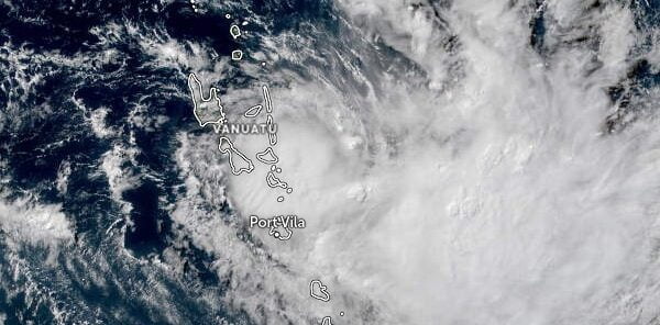 Rare out-of-season Tropical Cyclone “Gina” forms near Vanuatu