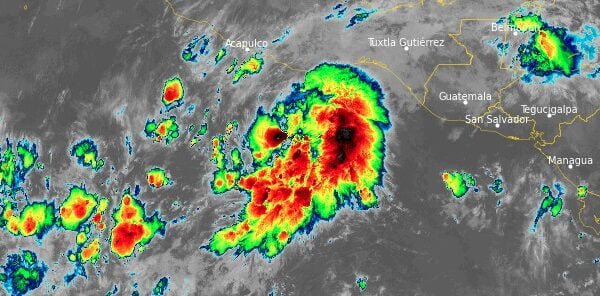 Tropical Storm “Agatha” forms, forecast to rapidly intensify into a hurricane and make landfall over southern Mexico