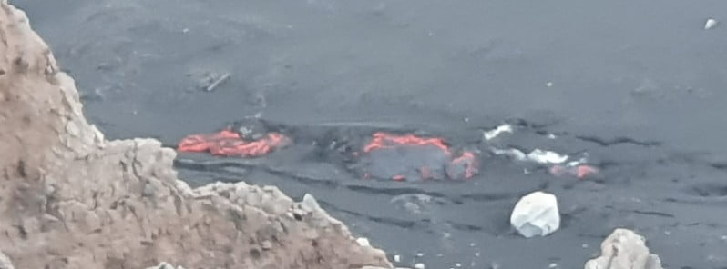 eruptive fissures etna volcano italy june 7 2022 f