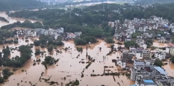 Heavy rains and floods affect over 800 000 people in China’s Jiangxi