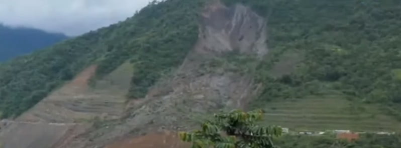 Massive landslide hits Tupul Railway Station, leaves at least 45 missing, India