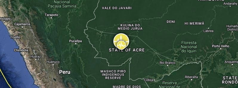 peru-brazil border region m6.5 earthquake june 8 2022