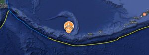 Strong M6.3 earthquake hits the Rat Islands at intermediate depth, Alaska