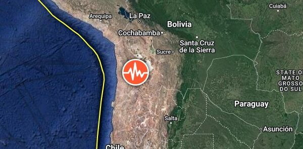 Strong M6.2 earthquake hits Antofagasta, Chile at intermediate depth