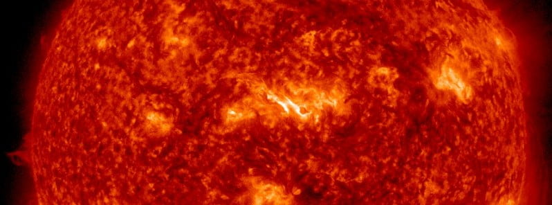 CME produced by long duration C5.6 solar flare expected to reach Earth early on July 23