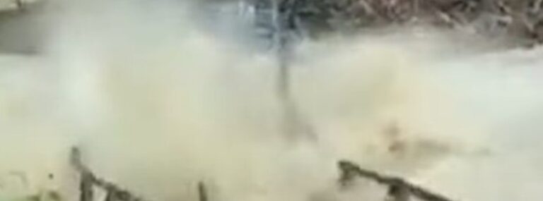 destruction of bailey bridge connecting india and india in arunachal pradesh
