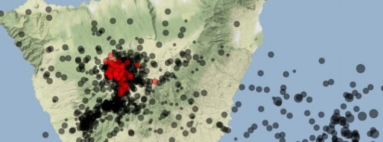 earthquake swarm tenerife july 12 2022
