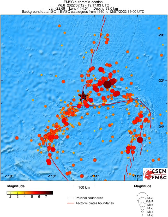 easter island region m6.6 earthquake july 12 2022 emsc rs