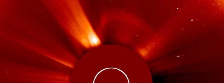 partial halo CME soho lasco c2 july 15 2022