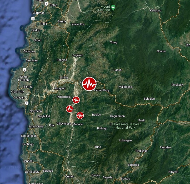 philippines earthquake july 27 2022 location map z1