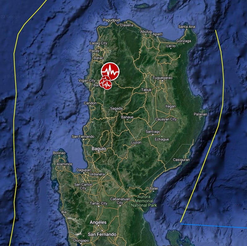 philippines earthquake july 27 2022 location map z2