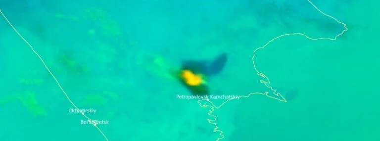 so2 karymsky volcano 1430z july 13 2022