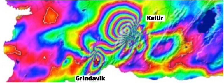 insar image july 20 - august 1 2022 krysuvik iceland