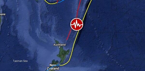 m6-4 earthquake south of kermadec islands august 14 2022 location map f