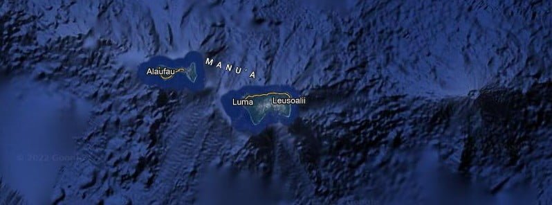 manu'a islands american samoa map