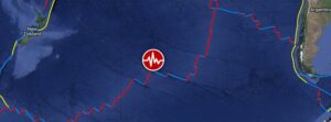 Strong and shallow M6.3 earthquake hits the Pacific-Antarctic Ridge