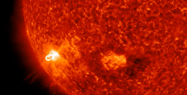 Three M-class solar flares – M2.1, M7.2 and M5.3 erupt from AR 3089