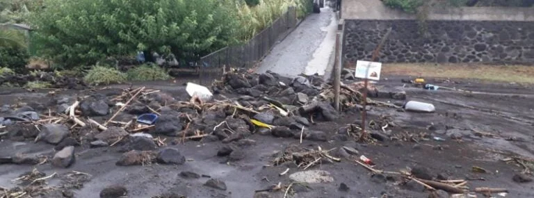 stromboli aftermath of severe storm on august 12 2022