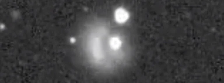 ATLAS records DART's impact to asteroid Dimorphos