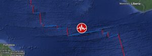 Very strong M6.9 earthquake hits the central Mid-Atlantic Ridge