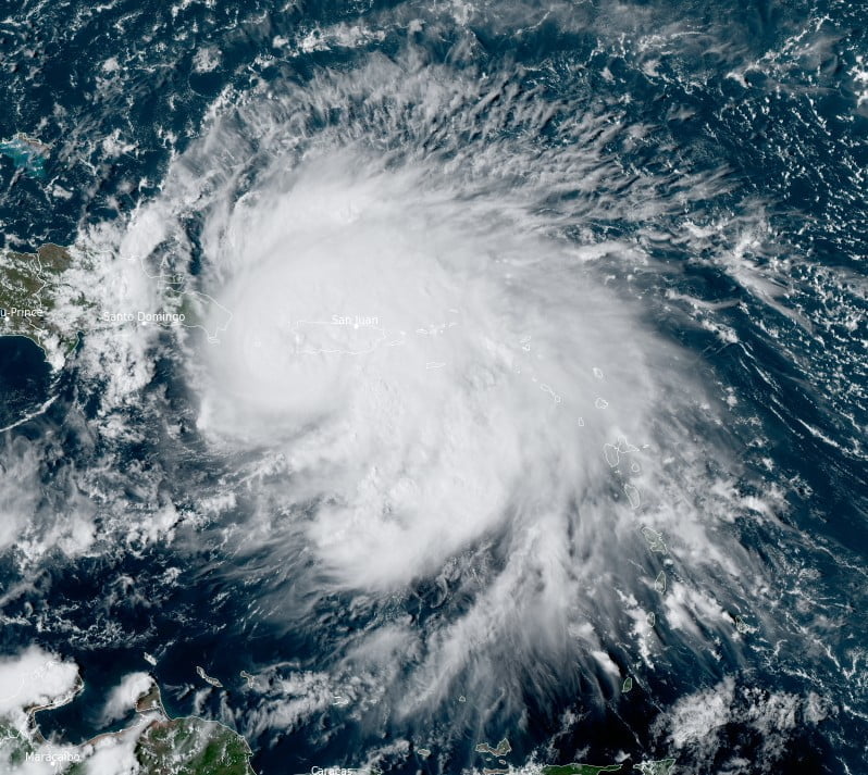 hurricane fiona 1910 puerto rico landfall september 18 2022 bgz